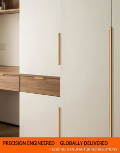 Dresser Wardrobe <strong>Door</strong> Gold Pull Handle Luxury Zinc Alloy Kitchen Cabinet Handle Luxury <strong>Door</strong> Handle - Product Image 6