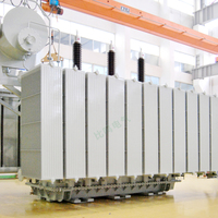 Transformateur de puissance immergé dans l'huile durable 220kV 110kV 11kV 20MVA 15000kVA haute tension pour réseau de sous-stations industrielles