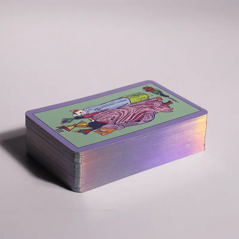 Design personalizzabile moda carta personalizzata di lusso disenos de cartas de tarot tarocchi carte oracolo