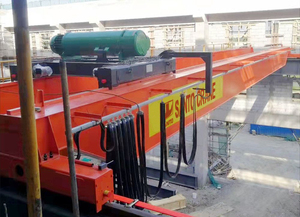 Pont roulant à double poutre <span class=keywords><strong>de</strong></span> type LH <span class=keywords><strong>de</strong></span> 10 à 20 tonnes, pont roulant à câble électrique pour levage léger en atelier - Product Image 2
