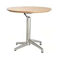 Base de table réglable en aluminium à quatre pieds, cadre de pied de table pour restaurant, café, bistrot, support de remplacement pour mobilier de table à manger