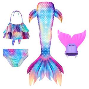 Nicro Original Fábrica Natação Piscina Fontes do partido para Bebés Meninas Crianças Princesa Sereia Temática Masquerade Trajes Bola - Product Image 6