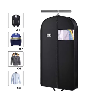 Organisateur de rangement pour placard, housse de vêtement suspendue durable avec poignée, pour costumes, vestes et chemises pour hommes - Product Image 5
