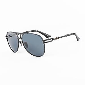 Proveedor de Shenzhen, Gafas de Sol de Doble Puente con Lentes Azules Coreanas Famosas, para Hombre y Mujer, para Senderismo y Camping, con Degradado, Servicio de Diseño Personalizado - Product Image 2
