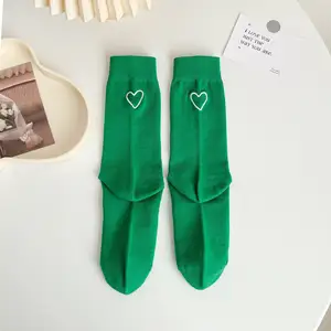 Sherpa Sokken Nieuw Design Bulk Groothandel Katoenen Sokken Case Casual Borduurwerk Vrouwen Sokken