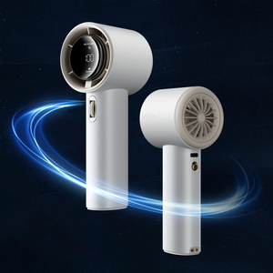 <b>Handheld</b> <b>Fan</b> 3000mAh Rechargeable Portable Mini <b>Fan</b> 100 Gears Strong Wind Turbo Desktop <b>Fan</b> for Outdoor Office Dorm - Product Image 5