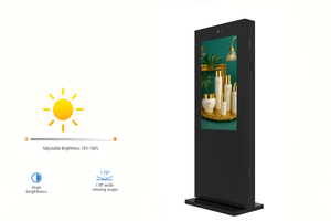 Chiosco <span class=keywords><strong>digitale</strong></span> esterno Full HD con Touch Screen e controllo della temperatura per <span class=keywords><strong>Area</strong></span> pubblica - Product Image 5