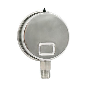 เกจวัดความดัน<span class=keywords><strong>3000</strong></span> <span class=keywords><strong>PSI</strong></span> พร้อมการรับรอง ISO9001 CE ROHS สำหรับติดตั้งด้านล่างขนาด60มม. YBF60A - Product Image 6