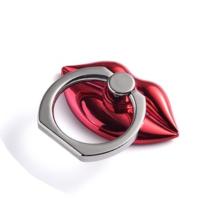 Nuevo Soporte Metálico para Teléfono con Forma de Labios Rojos para Mujer - Product Image 2
