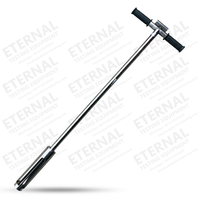 Échantillonneur de sol à trois zones en acier inoxydable de bonne qualité / Échantillonneur de sol à double tube