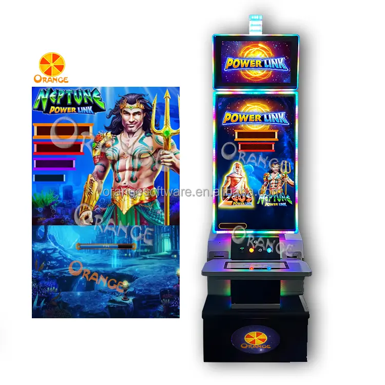 IGS Skill HET Skill Games Game Machine With Curved Vertical Screen skill Power link Cabinet game board For Sale and Customizable
