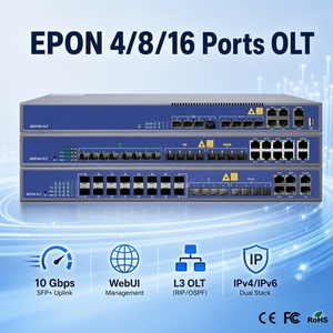 Venta caliente con descuento 4 8 16 PON Puerto V1600D8 V1600D8 FTTH GEPON Vsol 4/8/16 Puertos EPON OLT - Product Image 1