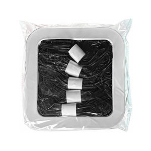 Bolsas de Basura para Pañales, Reforzadas con HDPE, Certificadas por la CE, 96g, a Prueba de Olores, Sellado Automático Inteligente, Color Negro/Blanco, Marca Lvdi - Product Image 6