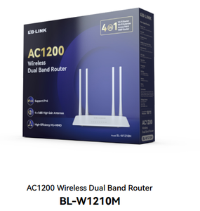 Router Inalámbrico de Doble Banda B-Link AC1200 2.4G 5G, Router Inteligente con 4 Antenas para el Hogar y SOHO - Product Image 4