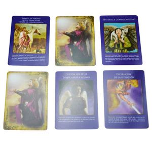 Doreen Virtue El Arcangel Miguel Tarot-Kartendeck mit Anleitungsbuch, vollfarbig, glänzendes Finish, spirituelle Orakelkarten - Product Image 3