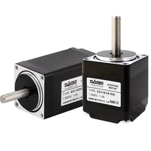 Motor paso a paso híbrido de dos fases de gran torque 0.1Nm SS1101/02A10A marca Shanshe, China - Product Image 1
