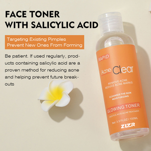 ZLZR Tonique Purifiant à l'Acide Salicylique et à l'Hamamélis, Contrôle du Sébum, Exfoliant, Éclaircissant, Essence Faciale - Product Image 5