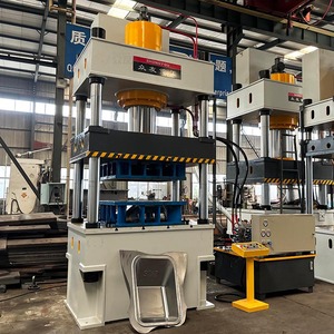 Presse hydraulique à emboutissage profond pour tôles de 400 tonnes à quatre colonnes, fabrication de chariots à roues, machine à froid - Product Image 4