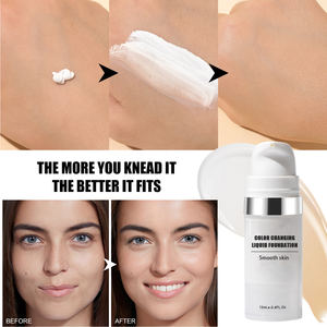 도매 4-in-1 프라이머 자외선 차단제 컨실러 및 파운데이션 색상 변경 피부 색조 재단 맞춤형 - Product Image 3