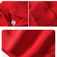 Sweat-shirt à capuche unisexe à manches longues avec cordon de serrage et poche kangourou, couleur unie, logo personnalisé