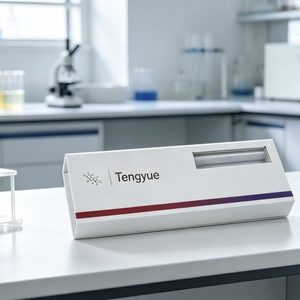 Boîte d'emballage en papier avec logo à effet holographique personnalisé pour ensemble de stylos injecteurs, pour stylo, aiguille et boîte à peptides avec fenêtre - Product Image 5