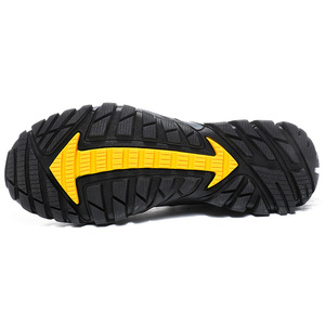 Chaussures de randonnée respirantes en maille tissée pour hommes, idéales pour la pêche en rivière, avec amorti, pour toutes les saisons (été comme hiver) - Product Image 4
