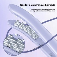 Pea Pod Arc Corn Splint, Fer à boucler en céramique avec écran LED, technologie ionique négative, 10 réglages, pour cheveux longs et utilisation douce