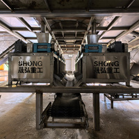 Granulateur à double rouleau entièrement automatique pour engrais composé NPK, extrusion et granulation multifonctionnelles 1-3T/H, granulation oblate sphéroïdale