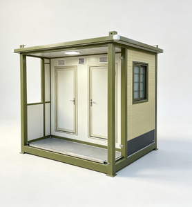 Unité de toilettes publiques mobiles préfabriquées en panneaux sandwich pour sites touristiques, <span class=keywords><strong>camping</strong></span>, parcs, chantiers de construction - Product Image 3