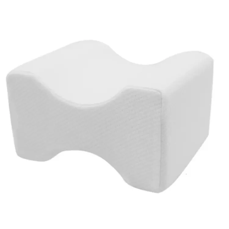 Manufacturer Custom Sciatic Nerve Relief Orthopedic Memory Foam Leg Rest Body Part Knee Pillow Cushion for Side Sleepers