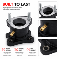 Collecteur d'admission 30MM avec tuyau 200CC 250CC Taotao Bashan Hsun Shineray ZongShen CG250 Dirt Pit Bike ATV Quad Buggy
