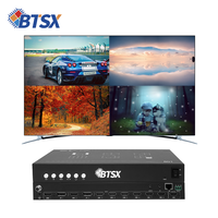 Multivisor de Video de 8 Canales 4K60Hz, 9 Modos de División Preestablecidos, Sin Interrupciones, Sin Cambio de Pantalla, Salida de Audio de 3.5mm para Transmisión en Vivo en Estudio