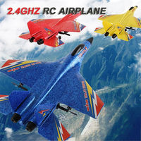 Avion RC SU-27 résistant aux chutes, modèle d'avion télécommandé anti-chute, cadeau d'anniversaire pour enfants