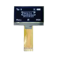 Módulo de Pantalla PMOLED OLED de 1.54 Pulgadas, 128x64, SSD1309, Interfaz I2C SPI, UG-2864KLBMG01 para Arduino y Aplicaciones Industriales
