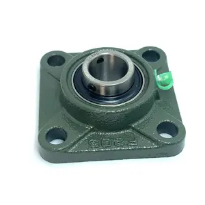 China Suppliers wholesale price Four Bolt Square Flanged Unit UCF207 Pillow Block Bearing for agricultural machinery