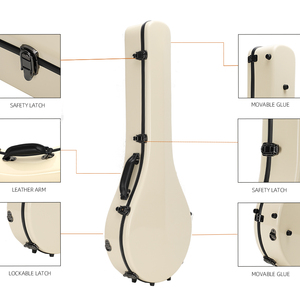 SUN 02 <span class=keywords><strong>NBJ</strong></span> CM Rm arc-en-ciel étuis Banjo de haute qualité étui Banjo étanche et en fibre de verre sacs d'accessoires d'instruments de musique - Product Image 2