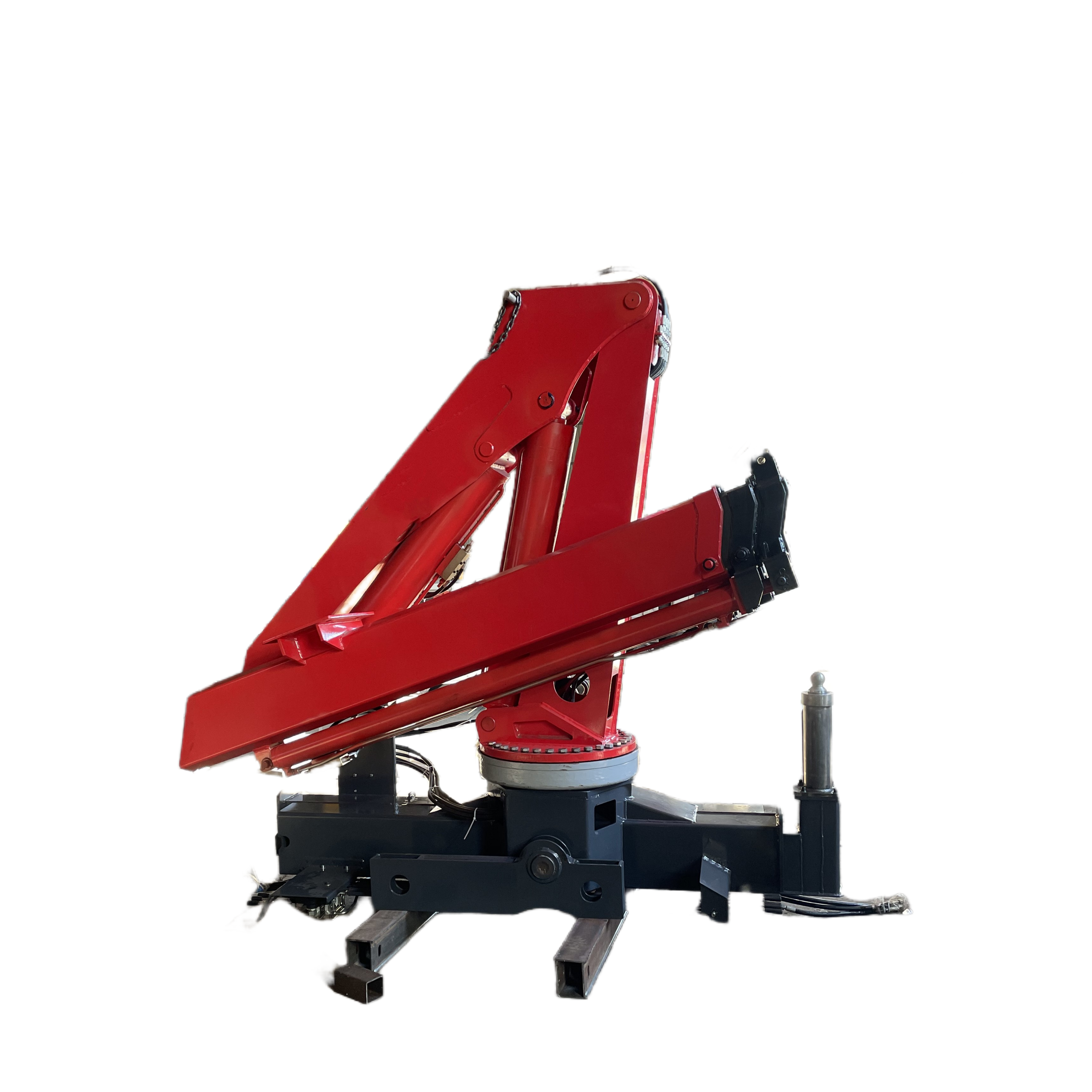 8 Ton Articulated Folding Boom Crane Hydraulic Manipulator Lifting Mobile Truck Mounted Crane