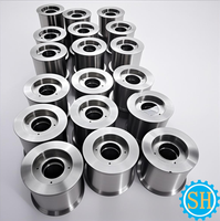 Pièces de roue de forgeage en acier personnalisées Services d'usinage de tournage CNC Machines Fujian Sanhui