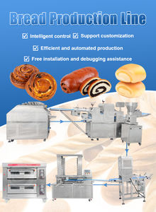 Máquina para Hacer Pan, Máquina para Hacer Panecillos de Hamburguesa, Máquina Industrial para Hacer Pan - Product Image 3