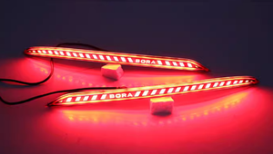 Conversion de lumière de barre arrière LED veilleuses clignotants de frein antibrouillard arrière pour Volkswagen <span class=keywords><strong>Bora</strong></span> 19-21 - Product Image 4