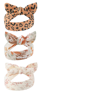 Ensemble de gants anti-rayures pour nouveau-né avec bandeau nœud papillon en pur coton accessoires de cheveux pour bébés commerce extérieur été bébé foulard - Product Image 6