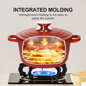 Juego de Utensilios de Cocina Clásico Ecológico de 18 Piezas con Sartén, Ollas para Salsas, Sartenes <span class=keywords><strong>y</strong></span> Cacerola - Duradero, Antiadherente <span class=keywords><strong>y</strong></span> Apto para <span class=keywords><strong>Horno</strong></span> - Product Image 5