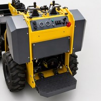 Mini-chargeuse compacte S360 de 880 kg, chargeuse utilitaire compacte de 200 kg, auto-nivelante, multifonctionnelle pour l'aménagement paysager