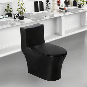 Inodoro Moderno <span class=keywords><strong>de</strong></span> Cerámica Blanca <span class=keywords><strong>de</strong></span> Una Pieza con Sifón, Doble Descarga, Cierre Lento, Alargado, <span class=keywords><strong>Roca</strong></span>, para Hospitales, Cocinas, Hoteles, con Sifón en Forma <span class=keywords><strong>de</strong></span> S - Product Image 3