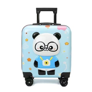 3D Kids Carry on 18" Luggage for Children Rolling <strong>Suitcase</strong> with 4 Spinner Wheels Hardshell Case for <strong>Toddler</strong> to Travel - Product Image 5
