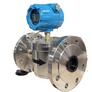 Low <b>Flow</b> High Stainless Steel & Brass Oval Gear <b>Flow</b> <b>Meter</b> for Lubricant and Oil with +/-0.05% Accuracy - Product Image 2