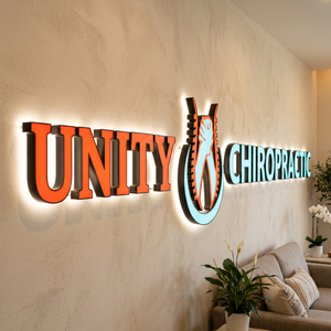 Letrero Luminoso LED 3D Personalizado para Tiendas y Comercios, Logotipo 3D Acrílico Brillante de Alta Calidad para Exteriores - Product Image 4