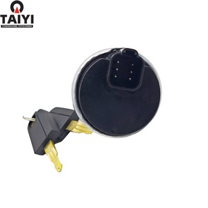 168-4609 1684609 For CAT Caterpillar Engine 3054 Backhoe Loader 416D 420D 424D 428D 430D 432D Starter <strong>Ignition</strong> <strong>Switch</strong> W/ 2 Keys - Product Image 2