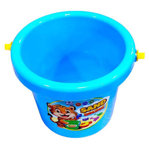 Kids <b>Beach</b> Sand Bucket Toy <b>Plastic</b> Outdoor Sand Play Bucket Mesh Packed - Product Image 1