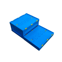 Caisses de stockage pour palettes, aspect bois, plastique pliable, empilable, pliable, en PP, pour fruits et légumes, en maille pliable